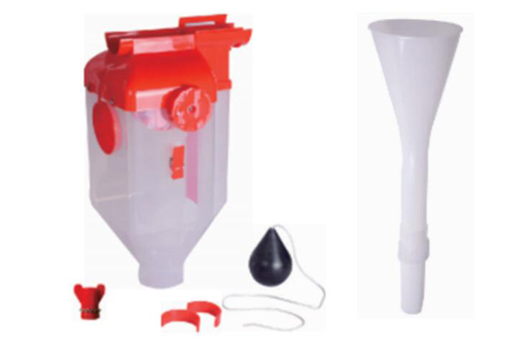 配量器、三通下料口